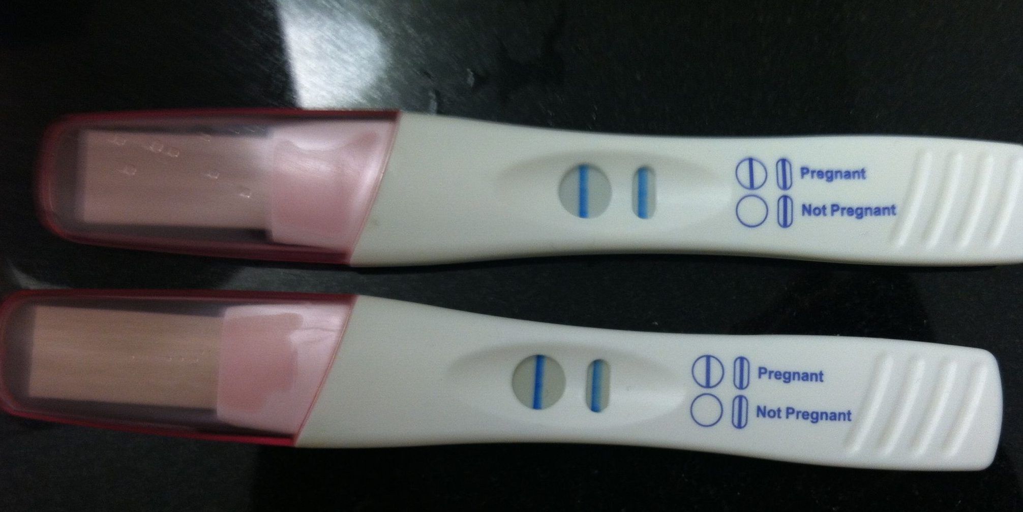 pregnant with negative test